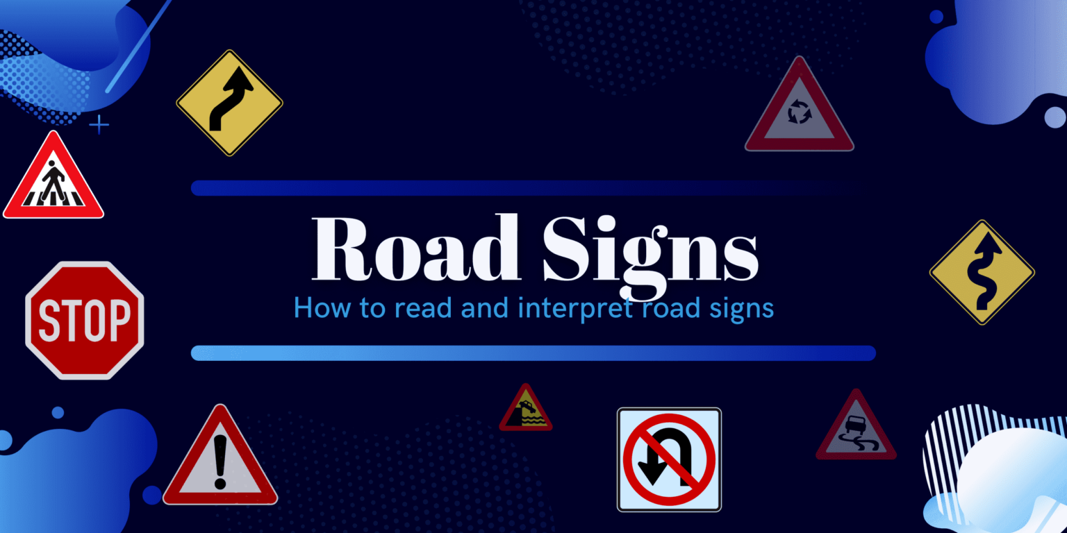 Road Signs for DMV written Test