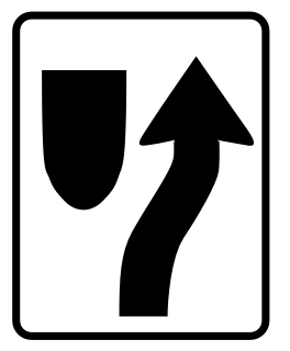 obstruction road sign